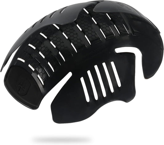 GREEN DEVIL Universal Bump Cap Insert for Baseball Caps Vented Lightweight Safety Bump Hat Insert 1-Pack Black
